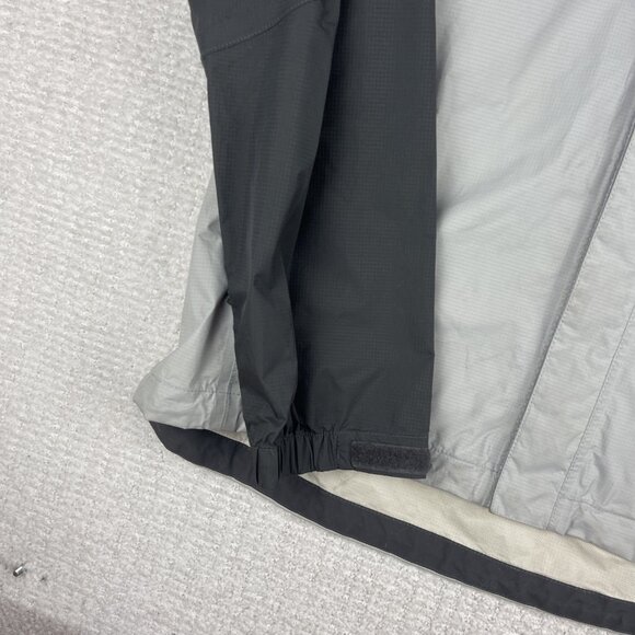 VTG Y2K The north face Hyvent 2.5l Grey Black rain jacket men's size M Read* - Picture 5 of 16